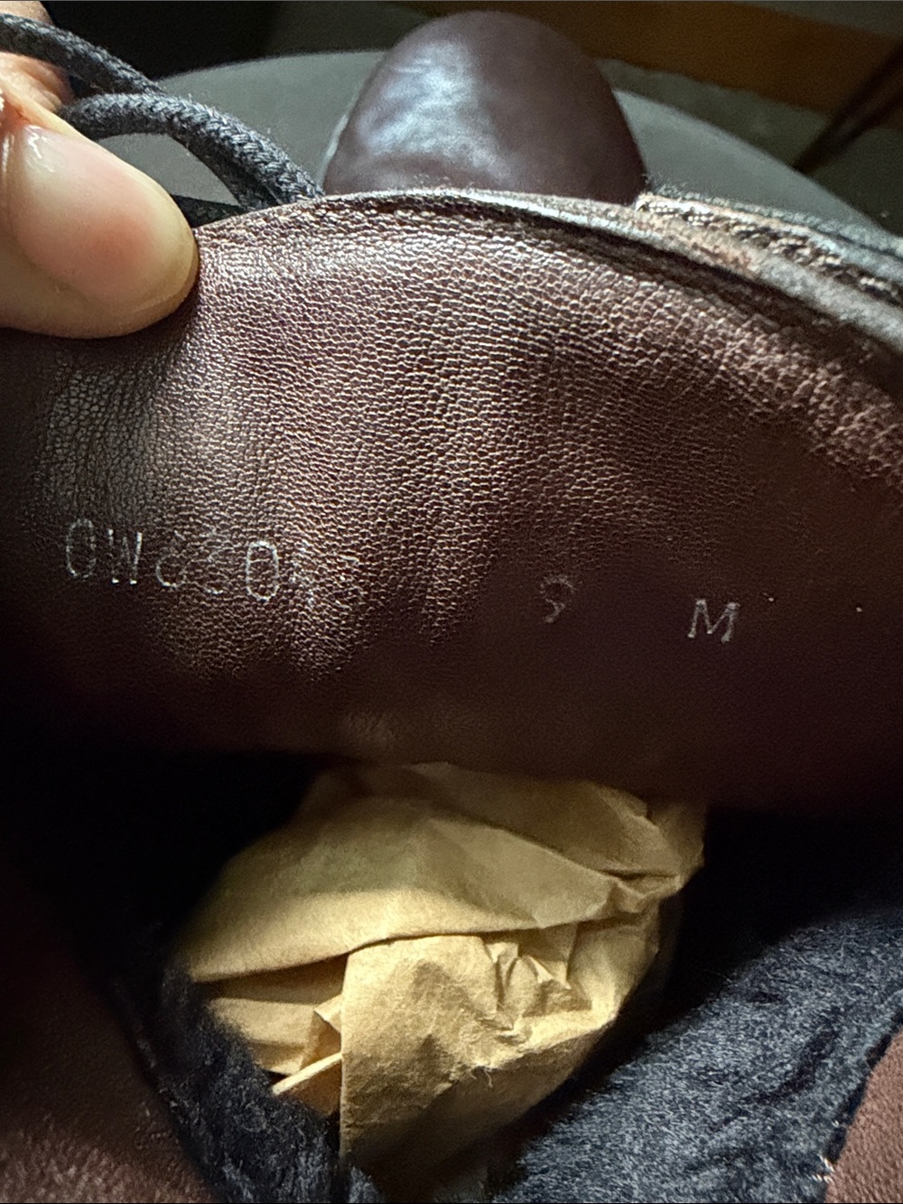 Vintage Stuart Weitzman Black & Brown Combat Leather Lace-Up Boots Womens 9 - Picture 7 of 11